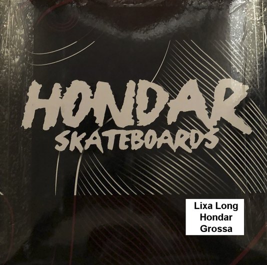 Lixa para Longboards Graos Grossos - Preto