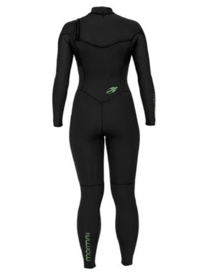Long John Feminino Mormaii Chest Zip 3-2MM Diva Pro - Preto