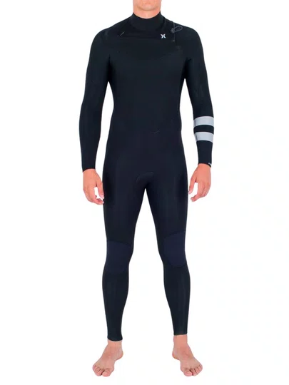 Long John Hurley 4/3MM Fullsuit - Preto