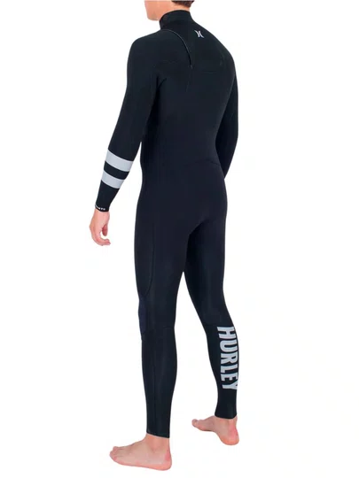 Long John Hurley 4/3MM Fullsuit - Preto