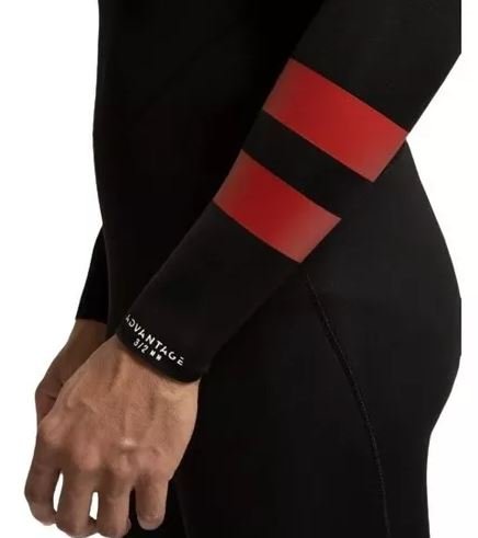Long John Hurley M Advantage 3/2MM Fullsuit - Preto