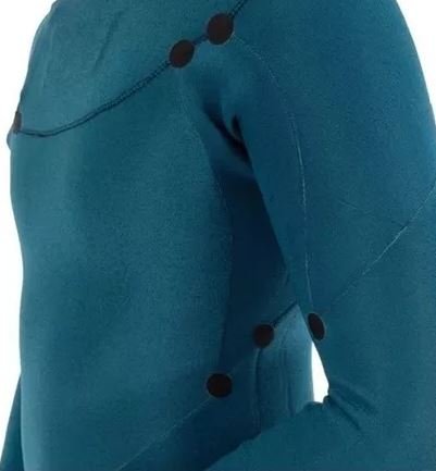 Long John Hurley M Advantage 3/2MM Fullsuit - Preto