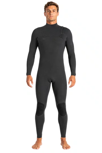 Long John O'Neill Hyperfreak 4/3 mm Zipless Full - Black/Black