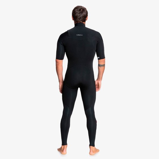 Long John Quiksilver Everyday Sessions 2/2 mm Ss Chest zip - Black
