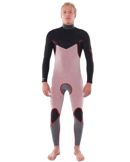 Long John Rip Curl Dawm Patrol Chest Zip 43G - Black