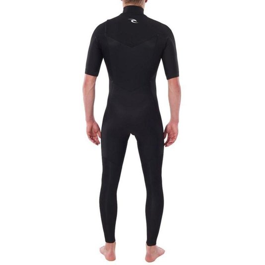 Long John Rip Curl Dawn Patrol 2/2 Chest Zip GB - Black