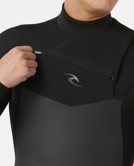 Long John Rip Curl Dawn Patrol C/Zip 32GB - ST Black