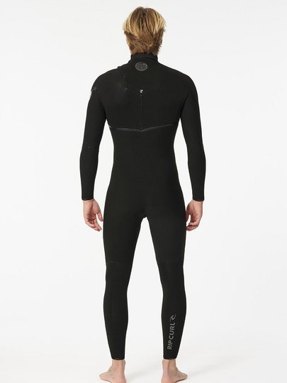 Long John Rip Curl E-Bomb E7 3/2mm Zip Free - Black