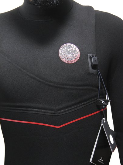 Long John Rip Curl FlashBomb Fusion 32GB ZF - Black/Red