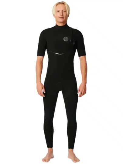 Long John Rip Curl E-Bomb S/SL 2/2MM ZF - Preto
