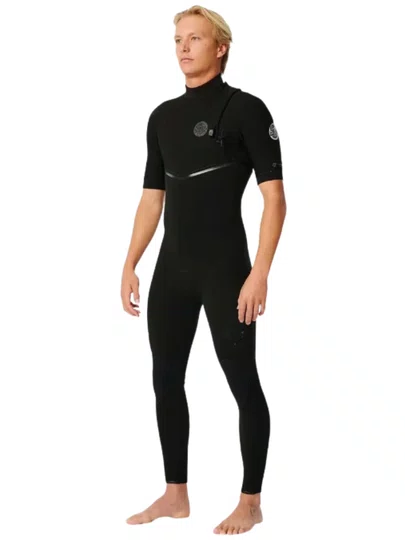 Long John Rip Curl E-Bomb S/SL 2/2MM ZF - Preto