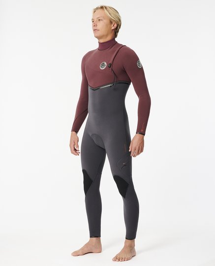 Long John Rip Curl FlashBomb 32GB Z/Free - Marron/Chumbo