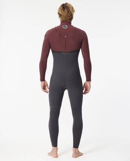 Long John Rip Curl FlashBomb 32GB Z/Free - Marron/Chumbo