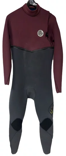 Long John Rip Curl Seminovo FlashBomb 32GB Z/Free - Marron/Chumbo