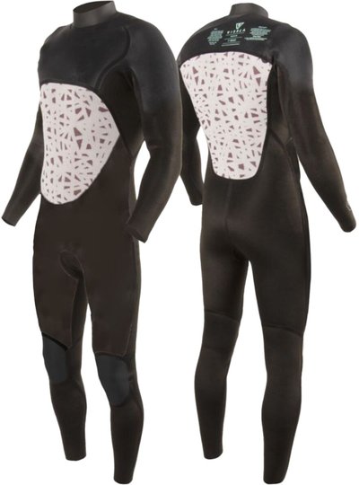 Long John Vissla 7 Seas 3-2 Full Chest Zip - Navy