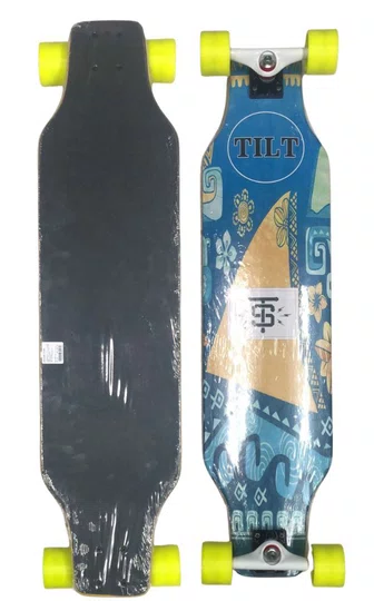 Longboard Tilt 160MM Free Hibisco Montado - Multicores