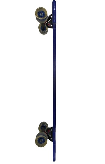 Longboards Smokate Usa/Bra 8x39 Polegadas - Azul Transparente