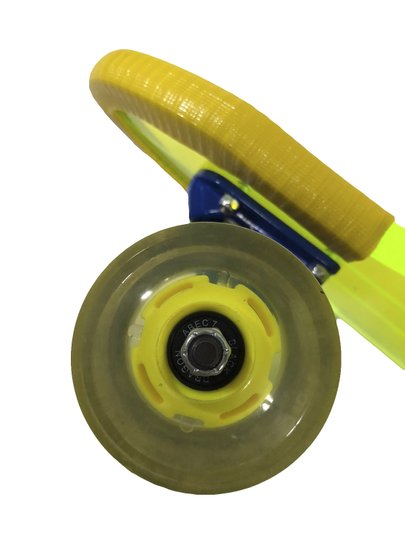 Longboards Smokate Usa/Bra 8x39 Polegadas - Verde Limão Transparente