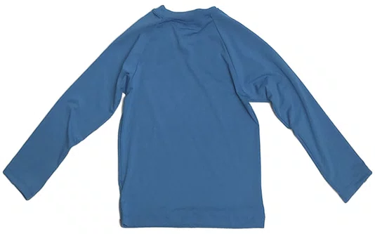 Lycra Infantil Rip Curl Icons Uv Manga Longa Estampada - Azul