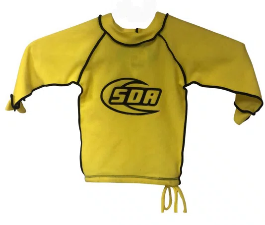 Lycra Infantil SDA Logo - Amarelo