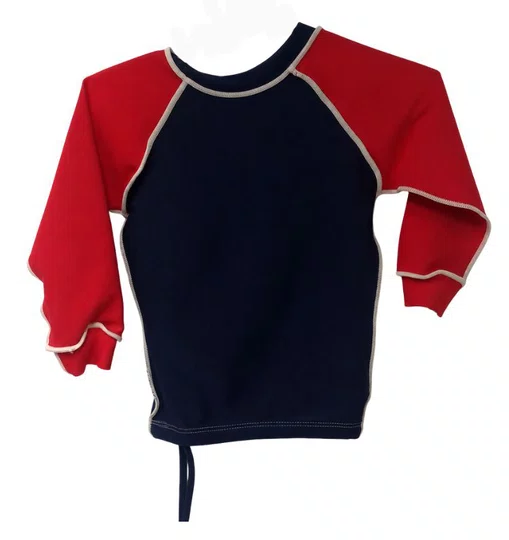 Lycra Infantil SDA Logo - Marinho/Vermelho