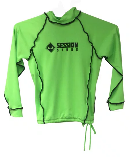 Lycra Infantil Session Prot Solar UV - Verde