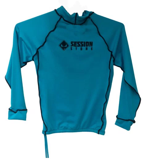 Lycra Infantil Session Prot Solat UV - Azul