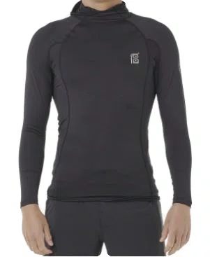 Lycra Masculina RC Search Manga Longa Estampada - Preto