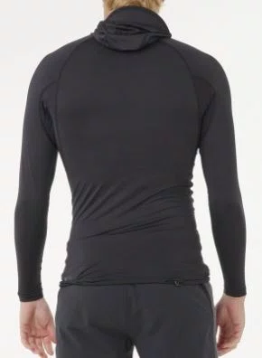 Lycra Masculina RC Search Manga Longa Estampada - Preto