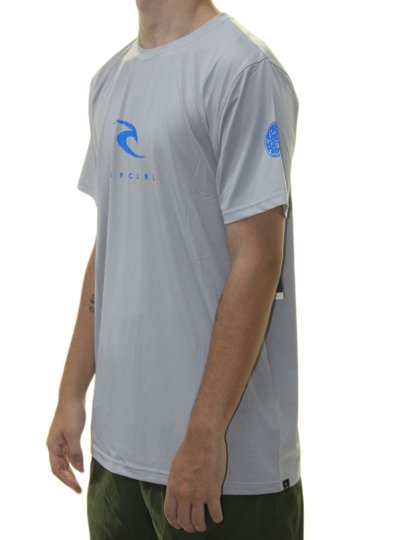 Lycra Masculina Rip Curl Icons - Cinza