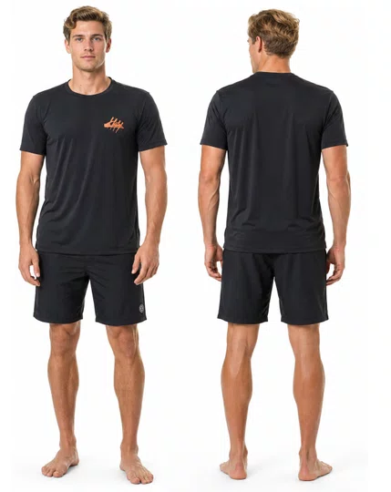 Lycra Quiksilver Surf G Land - Preto