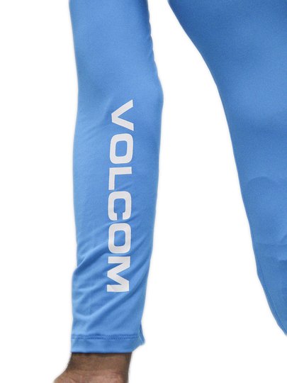 Lycra Volcom Lido Solid - Azul