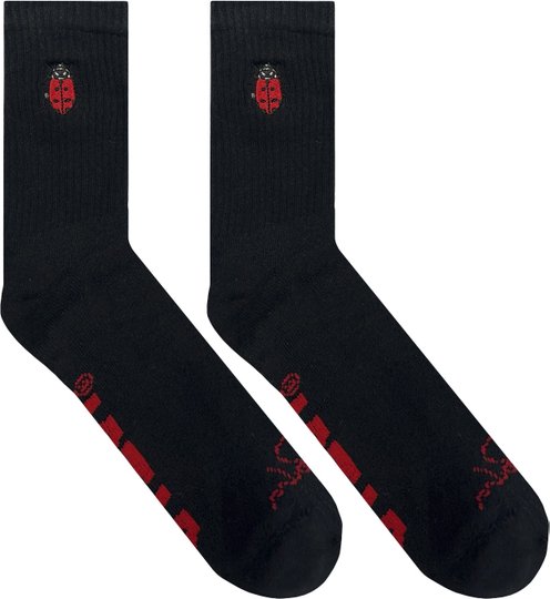 Meia Altai Joaninha - Preto
