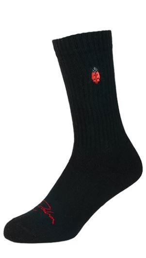 Meia Altai Joaninha - Preto