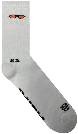 Meia Altai Óculos Giovanni Viana - Branco