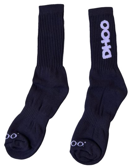 Meia Dhoo Vertical - Preto