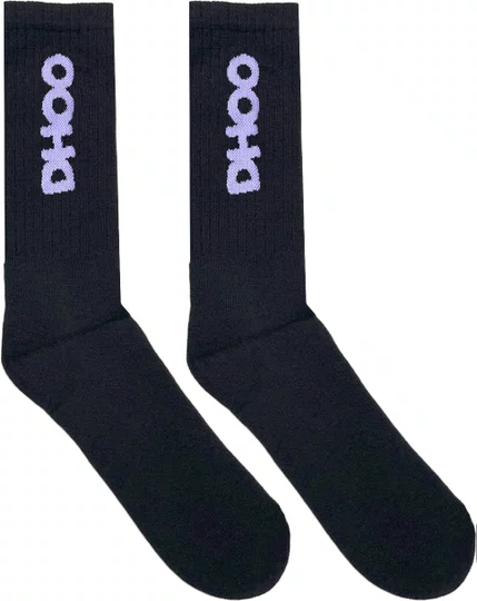 Meia Dhoo Vertical - Preto
