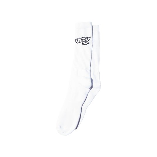 Meia High Graff Cano Longo  - Branco