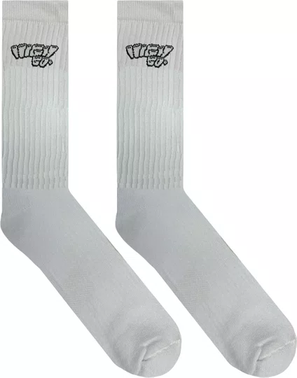 Meia High Graff Cano Longo  - Branco