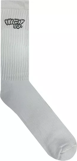 Meia High Graff Cano Longo  - Branco