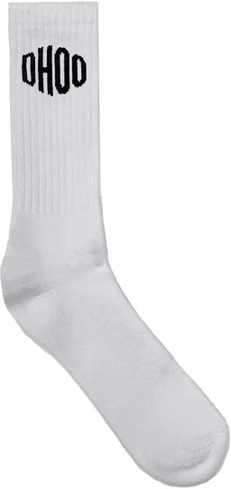 Meia Masculina Dhoo Oval Algodão - Branco