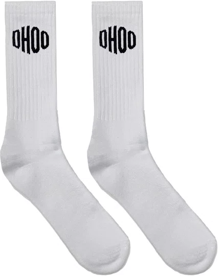 Meia Masculina Dhoo Oval Algodão - Branco