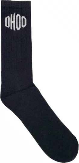 Meia Masculina Dhoo Oval Algodão - Preto