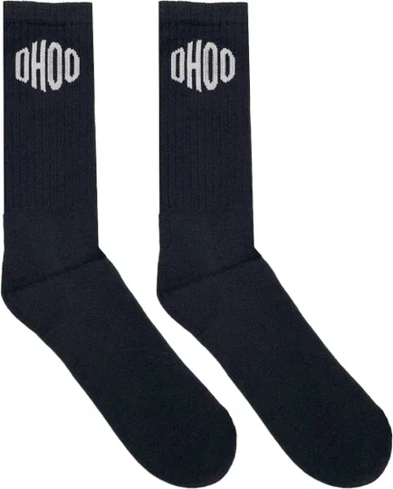 Meia Masculina Dhoo Oval Algodão - Preto
