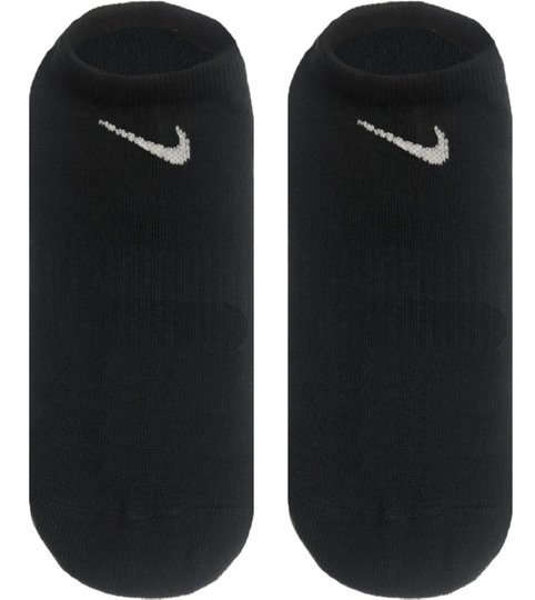 Meia Nike Cano Curto Everyday Cush 3 Pares - Preto