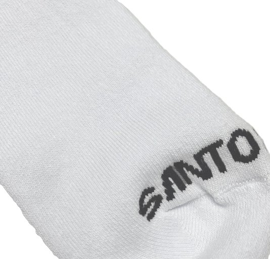 Meia Santo Swell Classica de Algodão Costuras Reforçadas - Branco