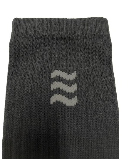 Meia Santo Swell Classica de Algodão Costuras Reforçadas - Preto