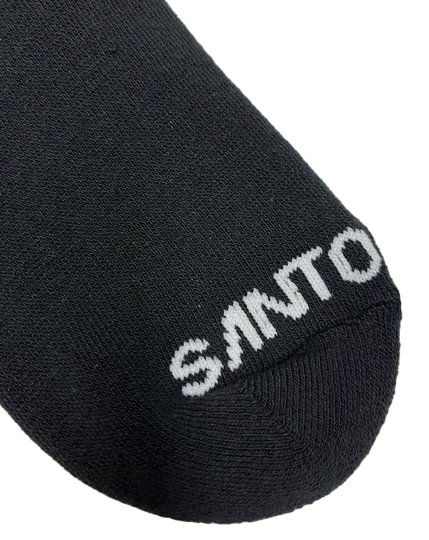 Meia Santo Swell Classica de Algodão Costuras Reforçadas - Preto