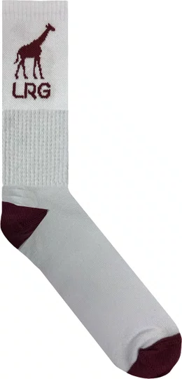 Meia Unissex LRG Raff - Branco