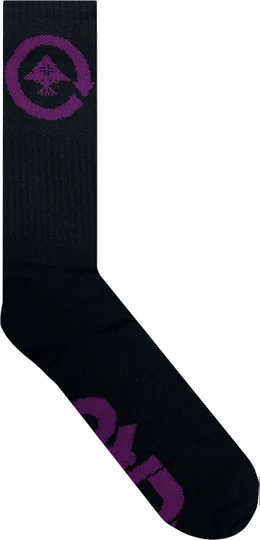 Meia Unissex LRG Shuttle Cano Longo - Preto